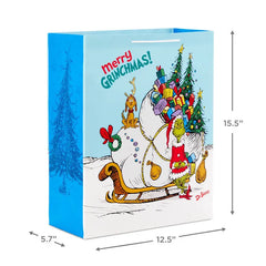 Dr. Seuss's How the Grinch Stole Christmas 2-Pack Assorted Christmas Gift Bags
