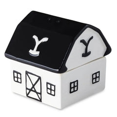 Yellowstone Dutton Ranch Barn Stacked Salt and Pepper Shaker Set