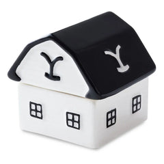 Yellowstone Dutton Ranch Barn Stacked Salt and Pepper Shaker Set