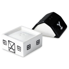 Yellowstone Dutton Ranch Barn Stacked Salt and Pepper Shaker Set