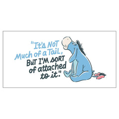 Disney Winnie the Pooh Eeyore's Tail Collectible Drinking Glass, 13.5 oz.