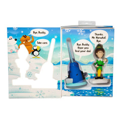 Elf Buddy the Elf™ and Narwhal Hallmark Ornaments, Set of 2