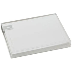 Embossed Beaded Border Blank Note Cards, Box of 10