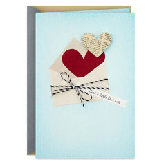 Just a Little Love Note Love Card