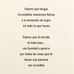 Everything You Wish For Spanish-Language Birthday Card for Brother
