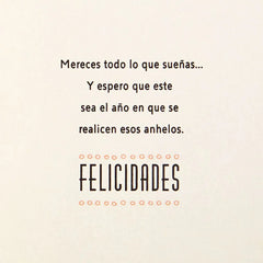 Everything You Wish For Spanish-Language Birthday Card for Brother