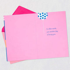 Bright, Beautiful, Fabulous and Fun Birthday Card