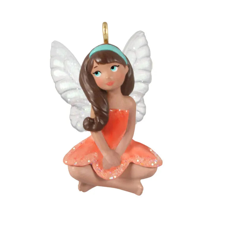 Mini Freesia Fairy Ornament, 1"