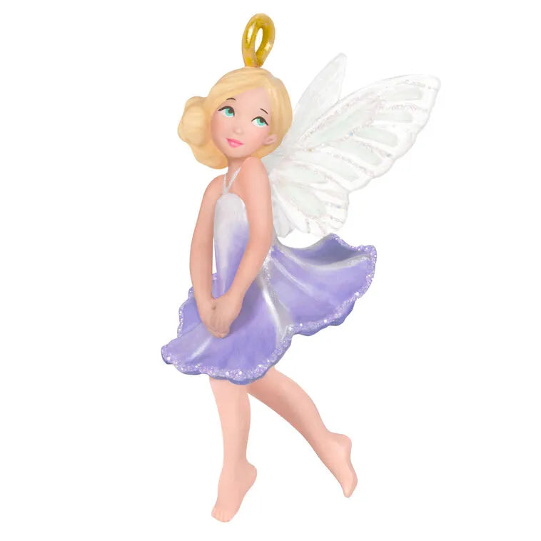 Mini Morning Glory Fairy Ornament, 1"