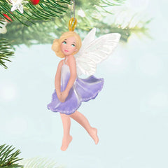 Mini Morning Glory Fairy Ornament, 1"