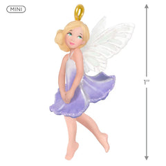 Mini Morning Glory Fairy Ornament, 1"
