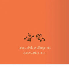God Blessed Me With You Religious Thanksgiving Card for Mom and Dad