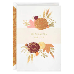 Thankful This Year and Every Year Thanksgiving Card