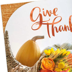 Wishing You So Much Happiness Thanksgiving Card