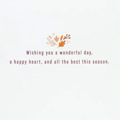 All the Best Thanksgiving Card