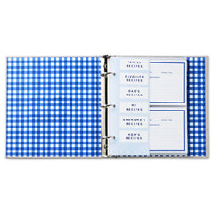 Family Recipes Customizable Recipe Binder