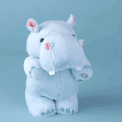 Hug 'n' Sing Tootin' Hippo Singing Stuffed Animal With Motion, 10"