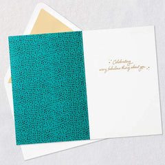 Celebrating Every Fabulous Thing Birthday Card for Her