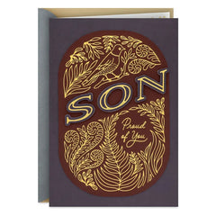 You Deserve the Best Birthday Card for Son