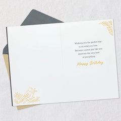 You Deserve the Best Birthday Card for Son