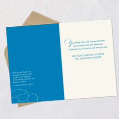 Bless Your Ministry Religious Clergy Appreciation Card