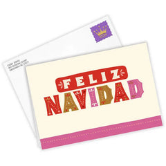 Feliz Navidad Spanish-Language Custom Christmas Card