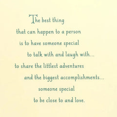 You're the Best Thing to Happen to Me Romantic Sweetest Day Card