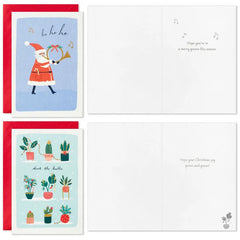 Festive Fun Boxed Christmas Cards Assortment, Pack of 24