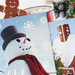 Winter Cheer Assorted Boxed Christmas Cards, Pack of 12