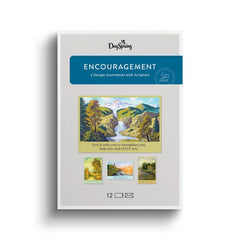 Landscape Artwork Assorted Religious Encouragement Cards, Box of 12