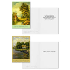 Landscape Artwork Assorted Religious Encouragement Cards, Box of 12