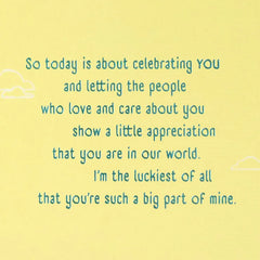 You Make Things Better Everywhere You Go Birthday Card for Husband