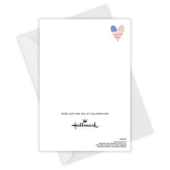 Because of Your Service Custom Military Appreciation Card