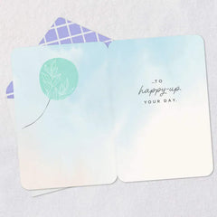 Sending Happy Thoughts Thinking of You Card