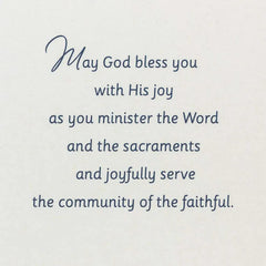 Thank You, Father Ordination Anniversary Card for Priest