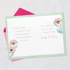You Grow More Wonderful Every Day Birthday Card for Daughter