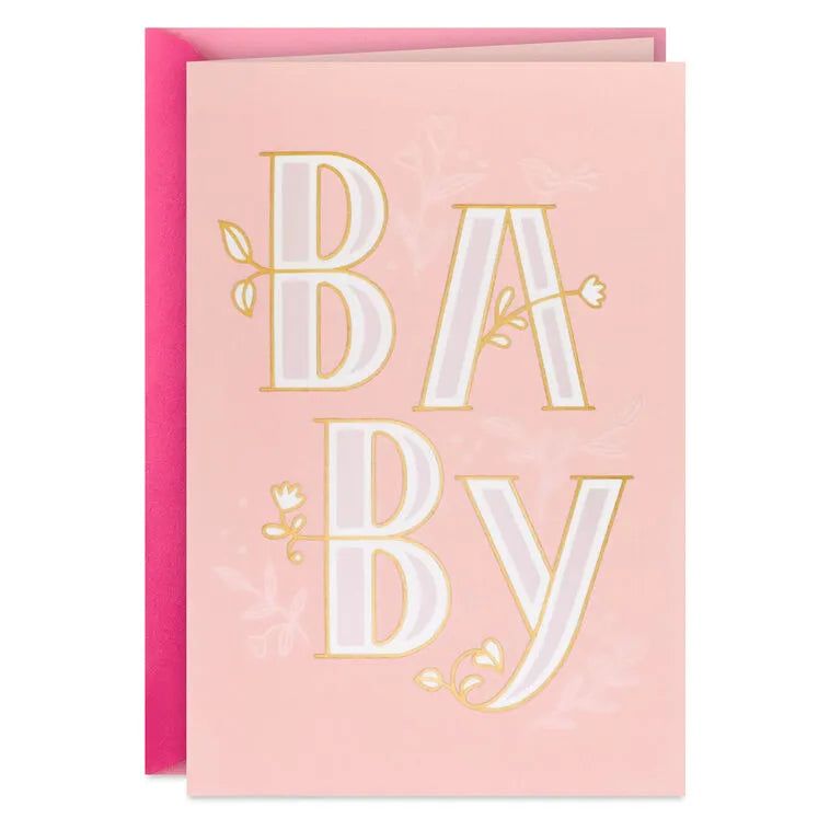 Sending Love as You Welcome Her New Baby Card for Girl