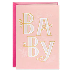 Sending Love as You Welcome Her New Baby Card for Girl