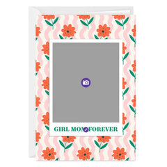 Girl Mom Forever Custom Mother's Day Card