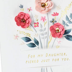 Picked Just for You Birthday Card for Daughter