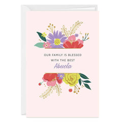 Our Blessed Family Custom Love Card for Her