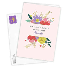 Our Blessed Family Custom Love Card for Her