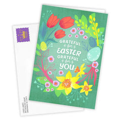 Grateful for You Custom Easter Card