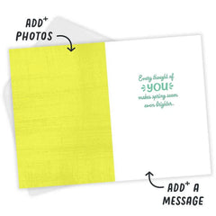 Grateful for You Custom Easter Card