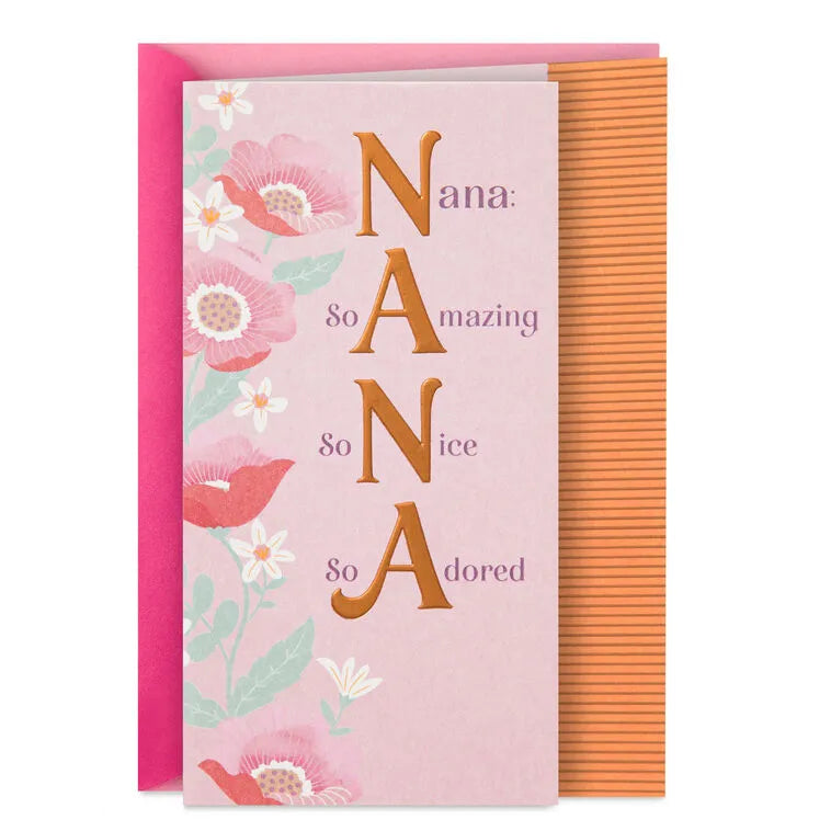 You're One of My Favorite People Birthday Card for Nana
