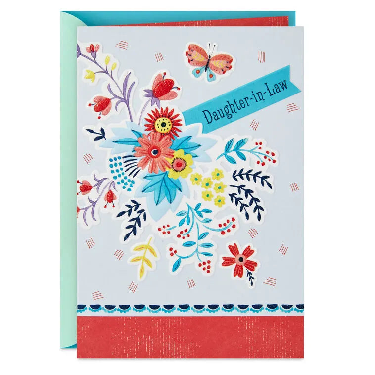 Hoping Today Makes You Smile Birthday Card for Daughter-in-Law