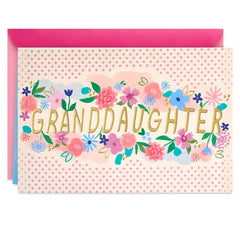Love You Just the Way You Are Birthday Card for Granddaughter