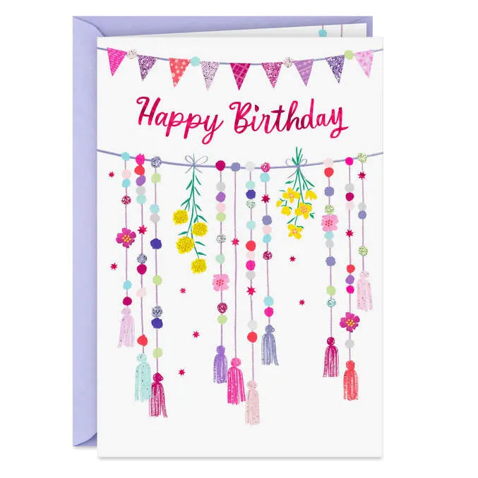 Fun Times and Dreams Come True Birthday Card for Kids