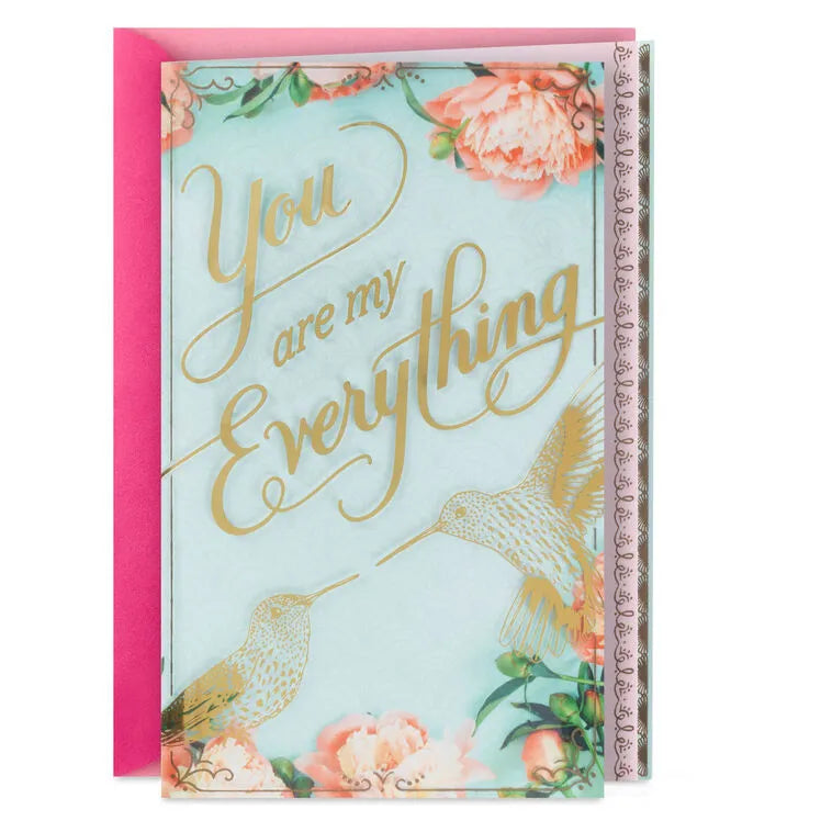 You Make Our Life Wonderful Romantic Birthday Card for Wife