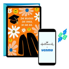 She Believed She Could So She Did Venmo Graduation Card for Her